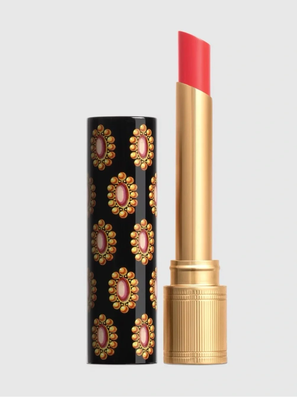 Gucci 411 Emmy Petal, Rouge De Beauté Brillant Lipstick NIB